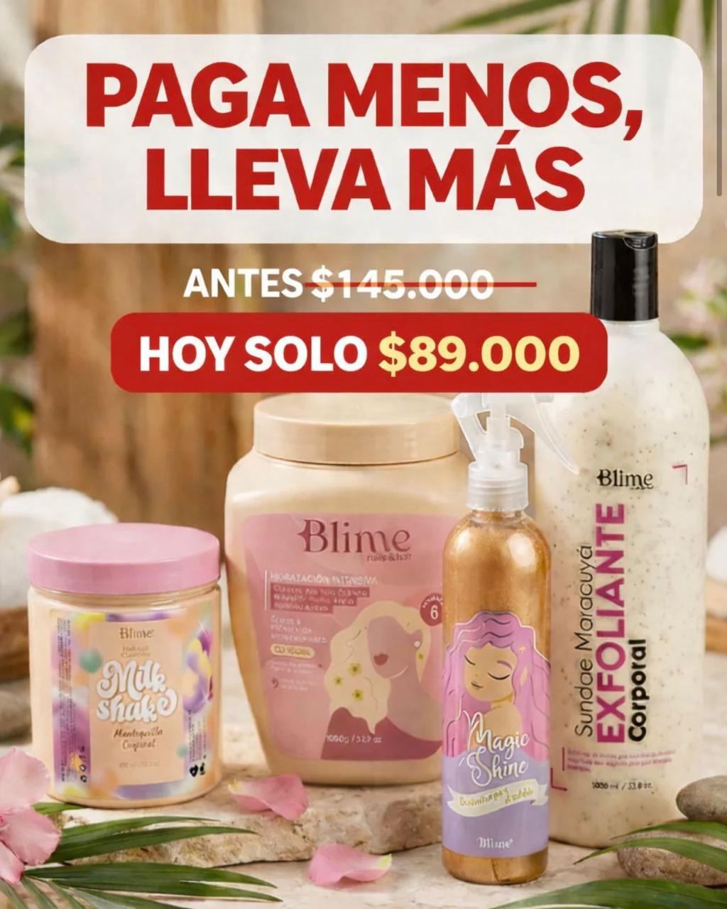 Combo Cuidado Personal blime 4 Productos